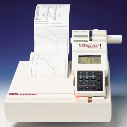 Satellite Base Station Spirometer